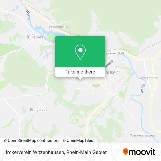 Карта Imkerverein Witzenhausen