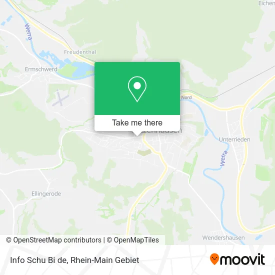 Карта Info Schu Bi de
