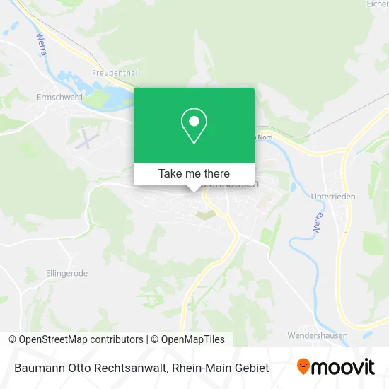 Карта Baumann Otto Rechtsanwalt
