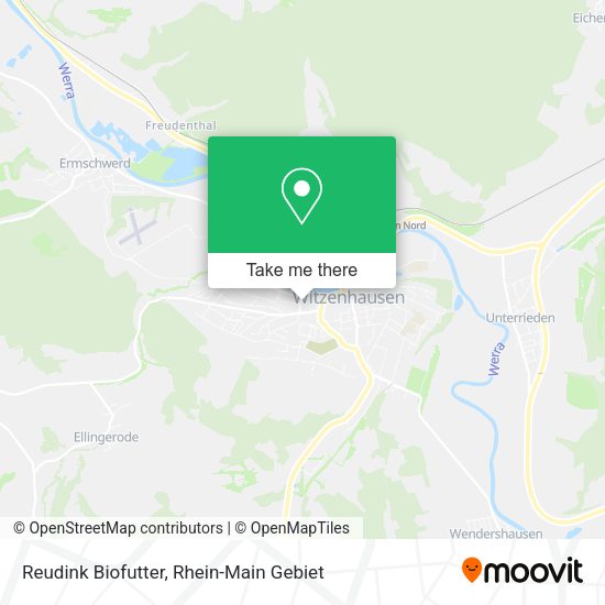 Карта Reudink Biofutter