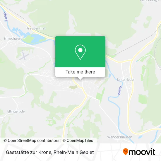 Карта Gaststätte zur Krone