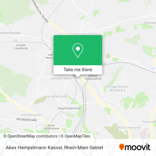 Карта Abex Hempelmann Kassel