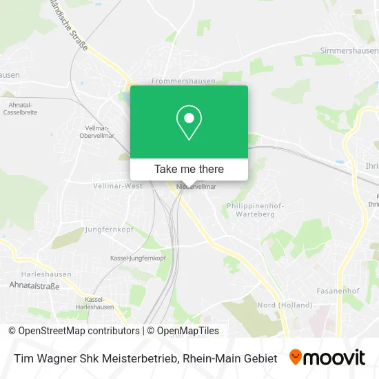 Карта Tim Wagner Shk Meisterbetrieb