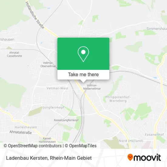 Карта Ladenbau Kersten