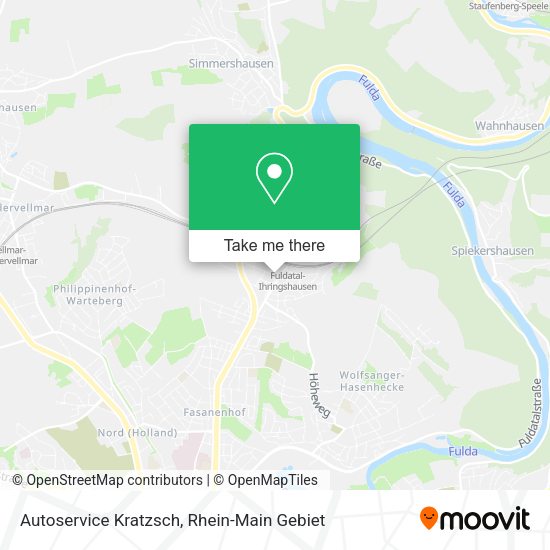 Карта Autoservice Kratzsch
