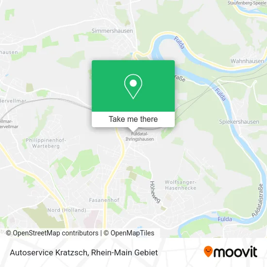 Карта Autoservice Kratzsch