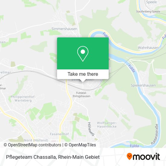 Карта Pflegeteam Chassalla
