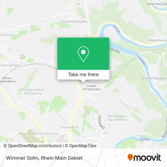 Карта Wimmer Sohn