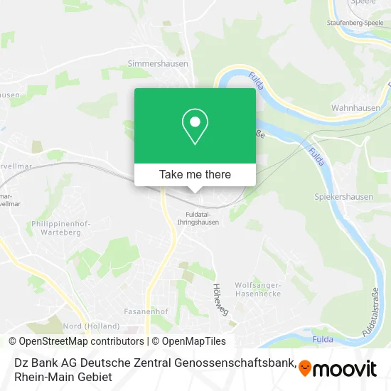 Карта Dz Bank AG Deutsche Zentral Genossenschaftsbank