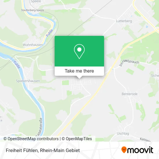 Карта Freiheit Fühlen