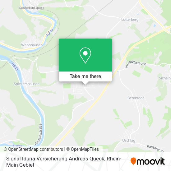 Карта Signal Iduna Versicherung Andreas Queck