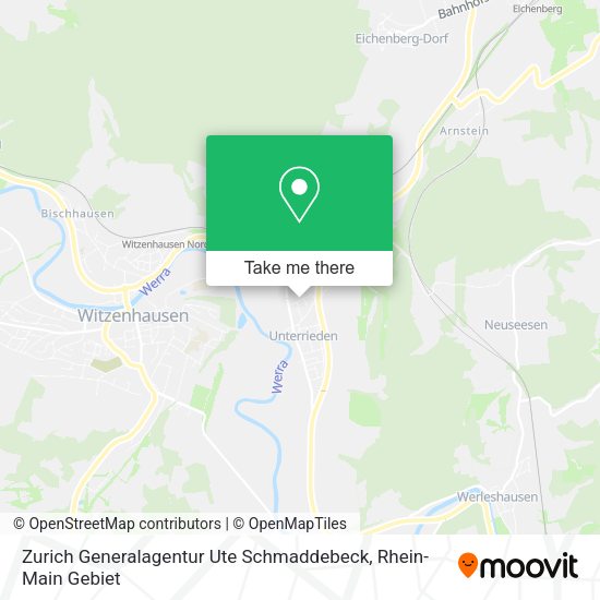 Карта Zurich Generalagentur Ute Schmaddebeck