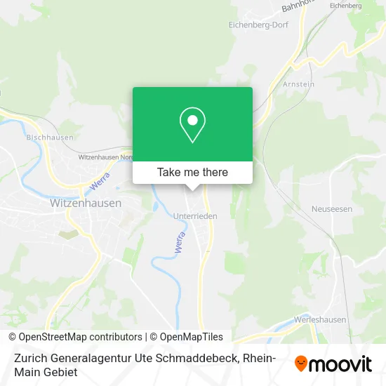 Карта Zurich Generalagentur Ute Schmaddebeck