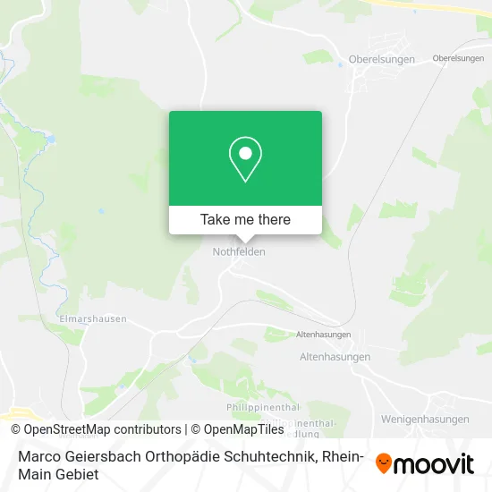 Карта Marco Geiersbach Orthopädie Schuhtechnik