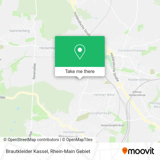 Карта Brautkleider Kassel