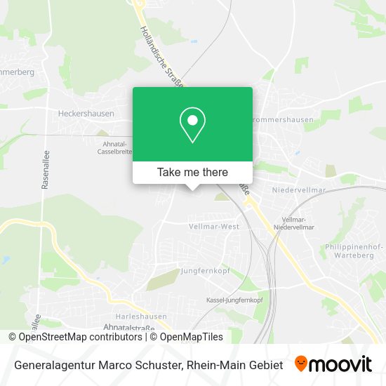 Карта Generalagentur Marco Schuster