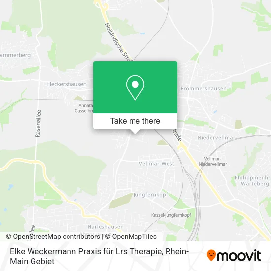 Карта Elke Weckermann Praxis für Lrs Therapie