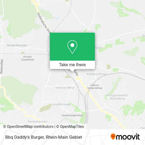 Карта Bbq Daddy's Burger