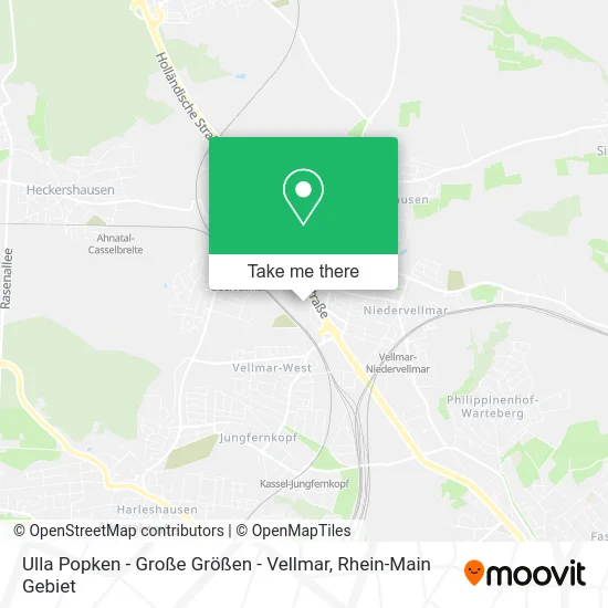 Карта Ulla Popken - Große Größen - Vellmar