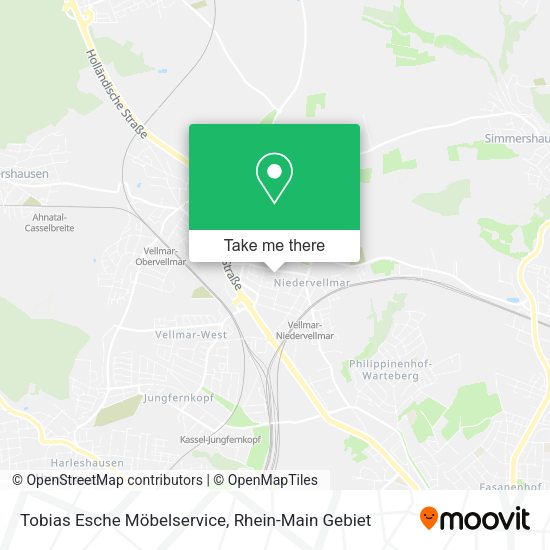 Карта Tobias Esche Möbelservice