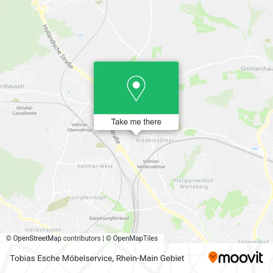 Карта Tobias Esche Möbelservice