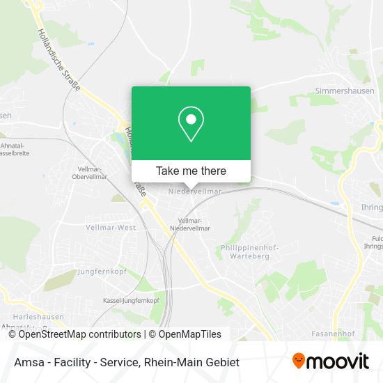 Карта Amsa - Facility - Service