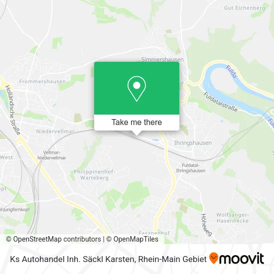 Карта Ks Autohandel Inh. Säckl Karsten