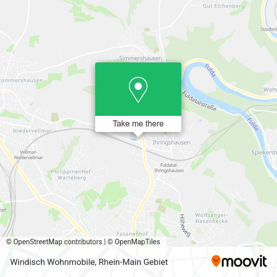 Карта Windisch Wohnmobile