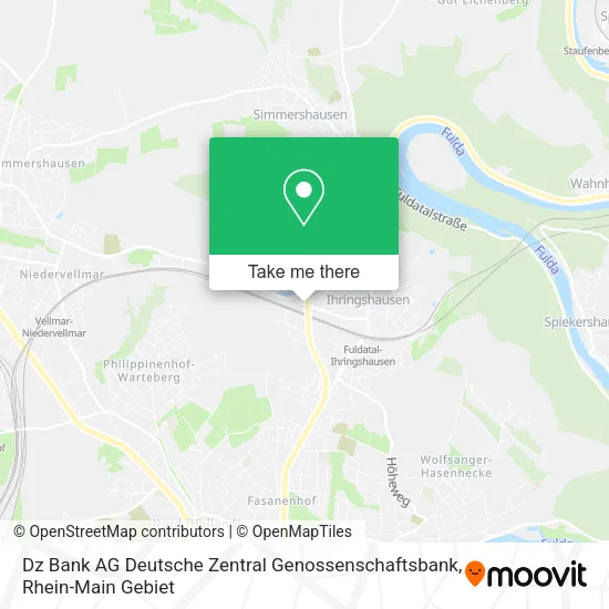 Карта Dz Bank AG Deutsche Zentral Genossenschaftsbank