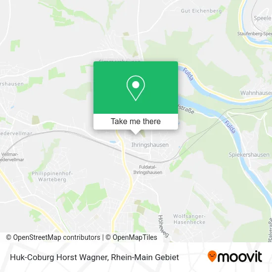 Карта Huk-Coburg Horst Wagner