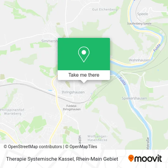 Карта Therapie Systemische Kassel