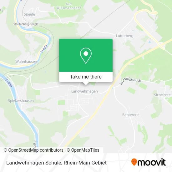 Карта Landwehrhagen Schule