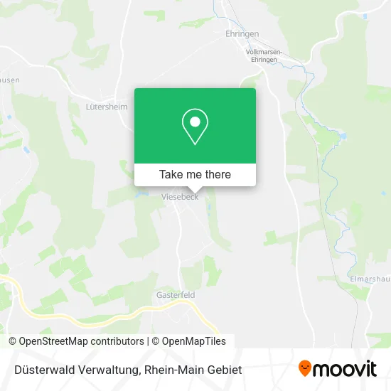 Карта Düsterwald Verwaltung
