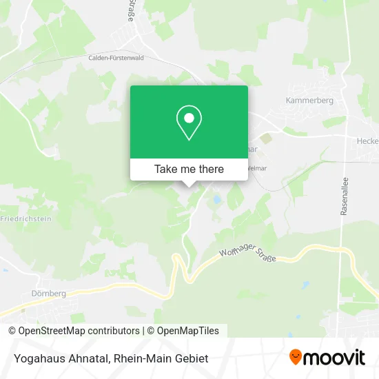 Карта Yogahaus Ahnatal