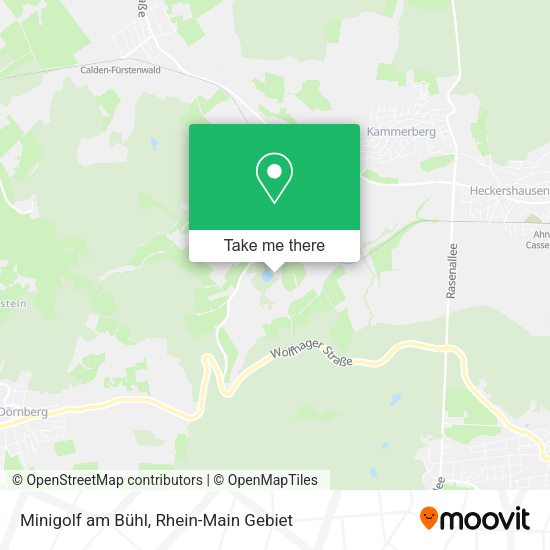 Карта Minigolf am Bühl