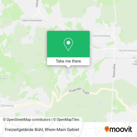 Карта Freizeitgelände Bühl