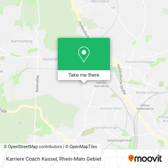 Карта Karriere Coach Kassel