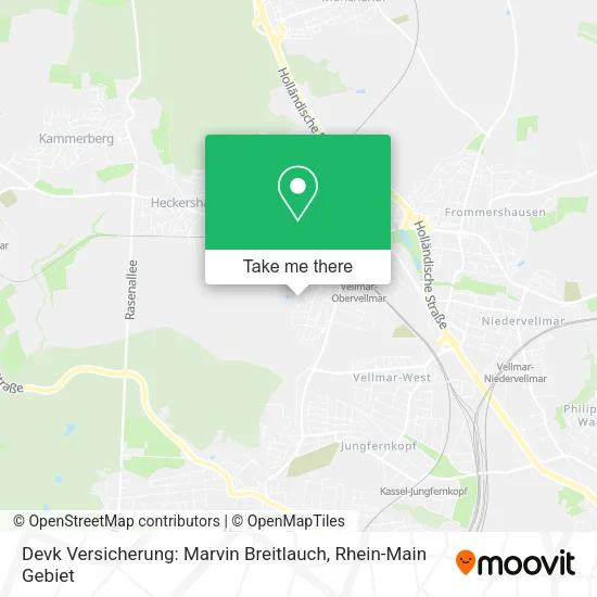 Карта Devk Versicherung: Marvin Breitlauch
