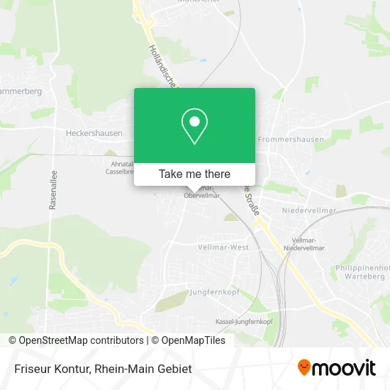 Карта Friseur Kontur