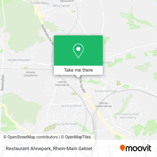 Карта Restaurant Ahnepark