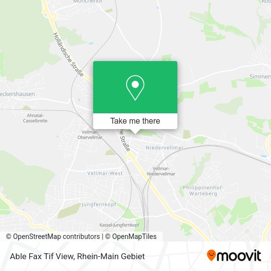 Карта Able Fax Tif View