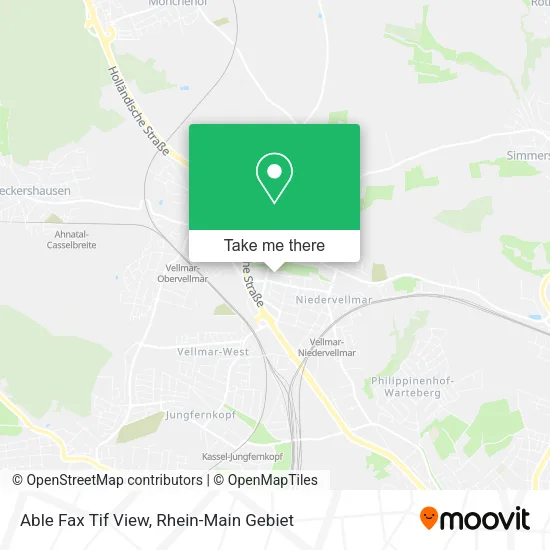 Карта Able Fax Tif View