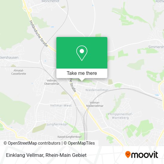 Карта Einklang Vellmar