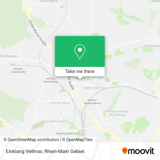 Карта Einklang Vellmar