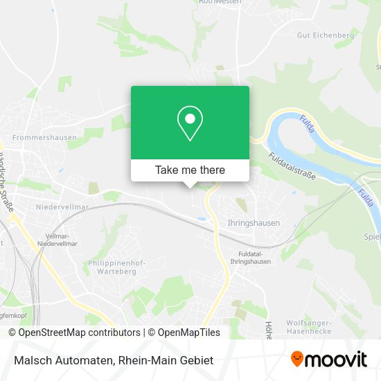 Карта Malsch Automaten