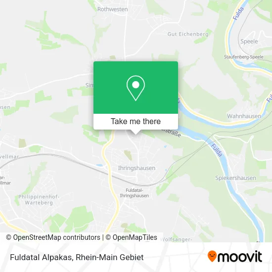 Карта Fuldatal Alpakas