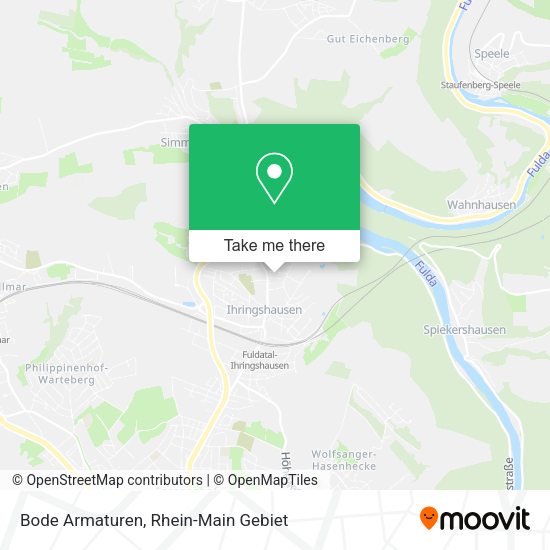 Карта Bode Armaturen