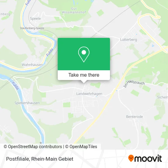 Карта Postfiliale