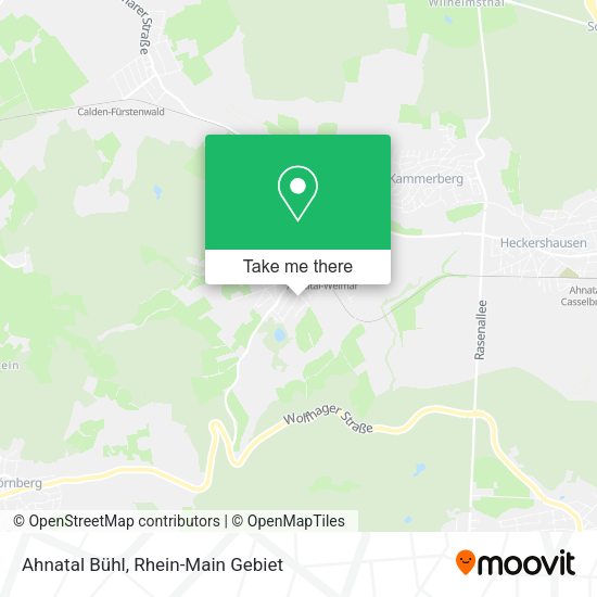 Карта Ahnatal Bühl