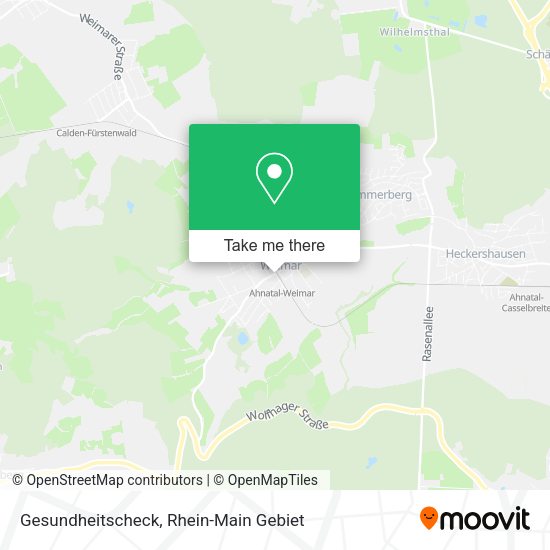 Карта Gesundheitscheck